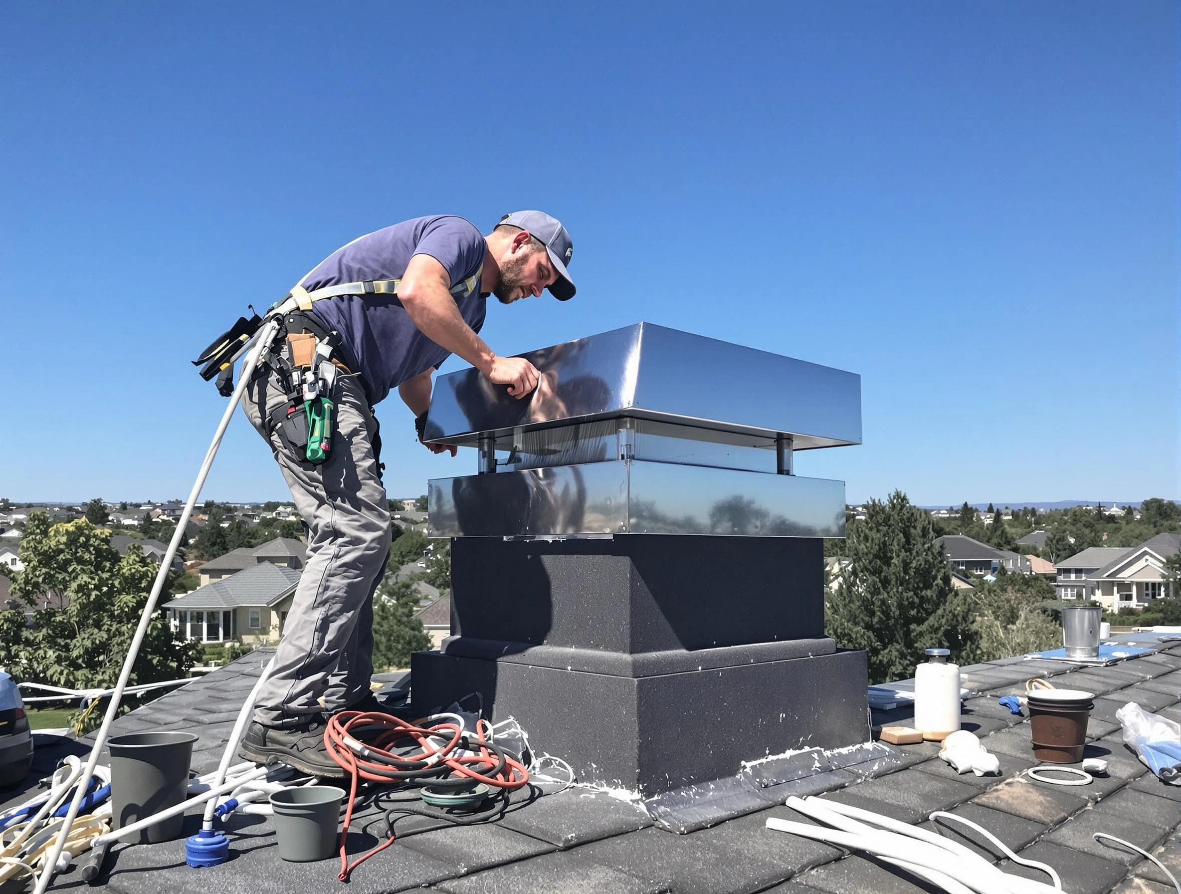 Chimney Cap Services service in Colonial Heights, VA